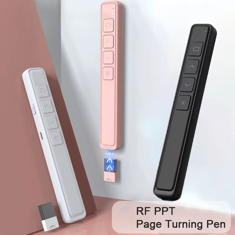 Presentation Remote Laser - Stylo tournant de Page pour présentateur