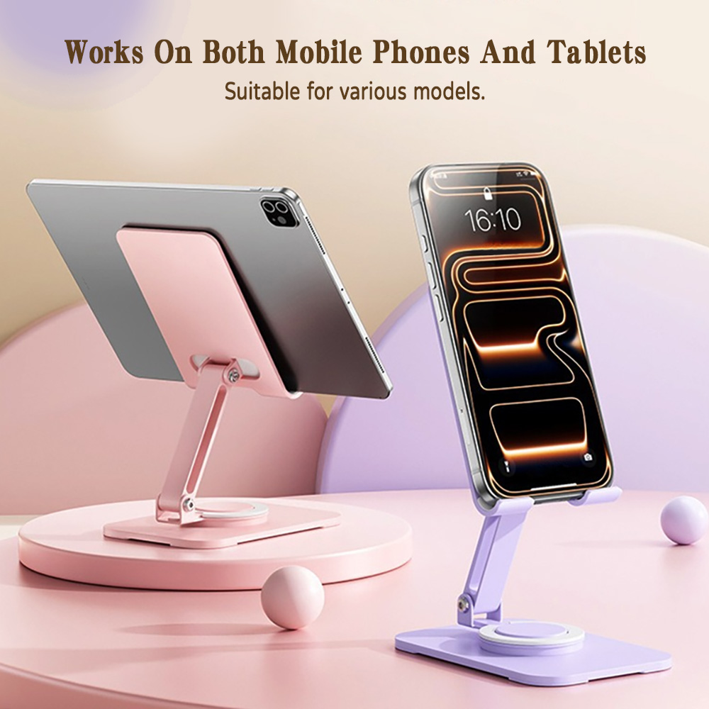 Home Office Tech Gadgets - Support de téléphone et tablette rotatif