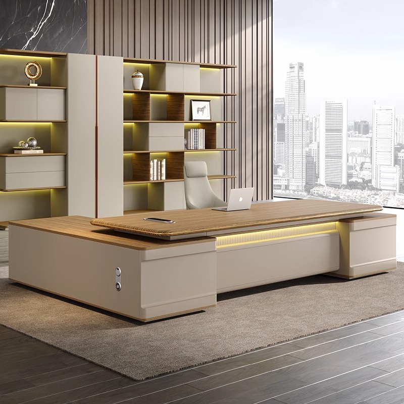 Office Tech Management - Table de bureau de direction en