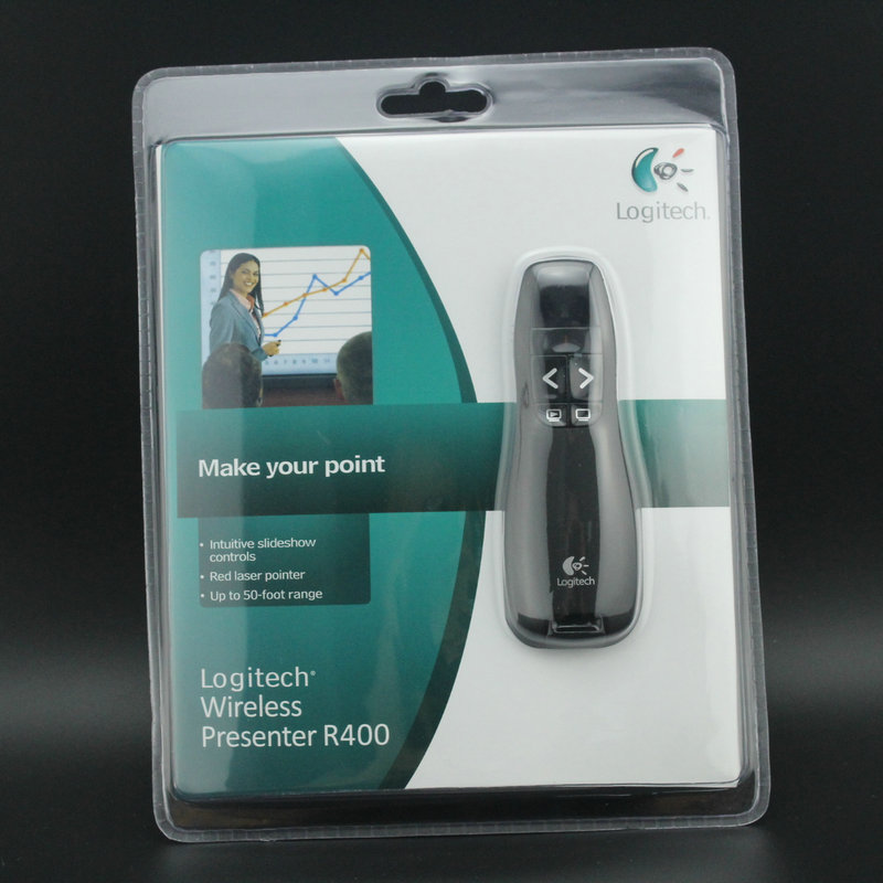 Presentation Remote Laser - Logitech R400 présentateur sans fil pointeur