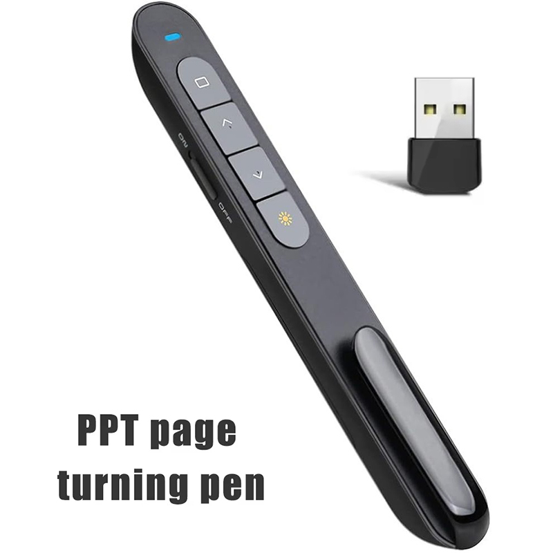 Presentation Remote Laser - Pointeur de présentation Laser 2.4G USB,