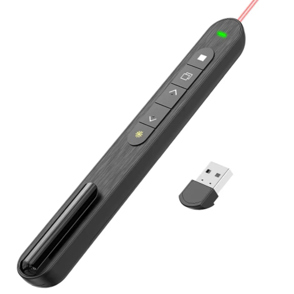 Presentation Remote Laser - Nouveau présentateur sans fil stylo tournant