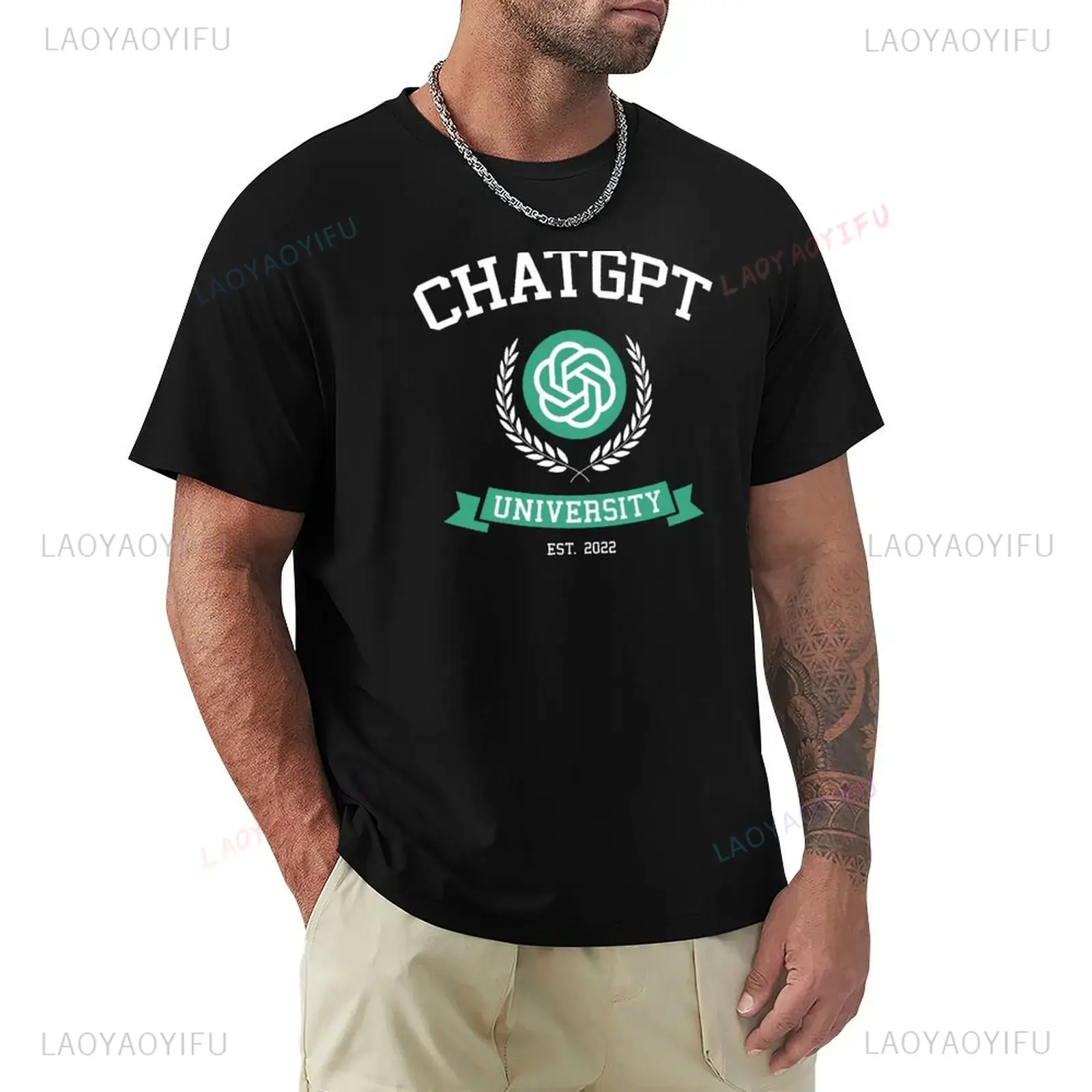 Office Tech For Men - T-shirt unisexe amusant inspiré de ChatGPT,