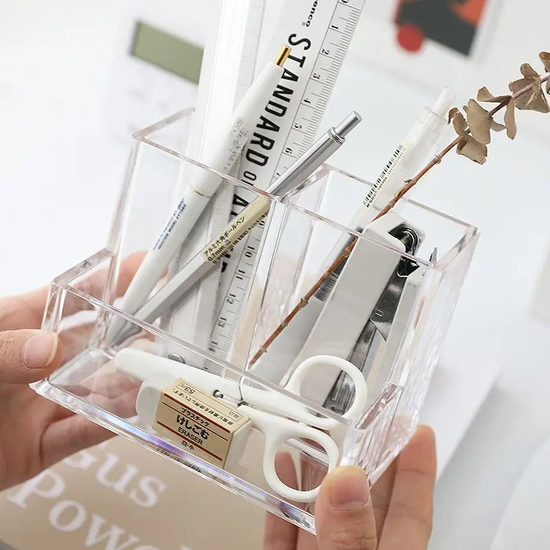 Porte-stylo en acrylique trans - Home Office Tech Gadgets avis et prix